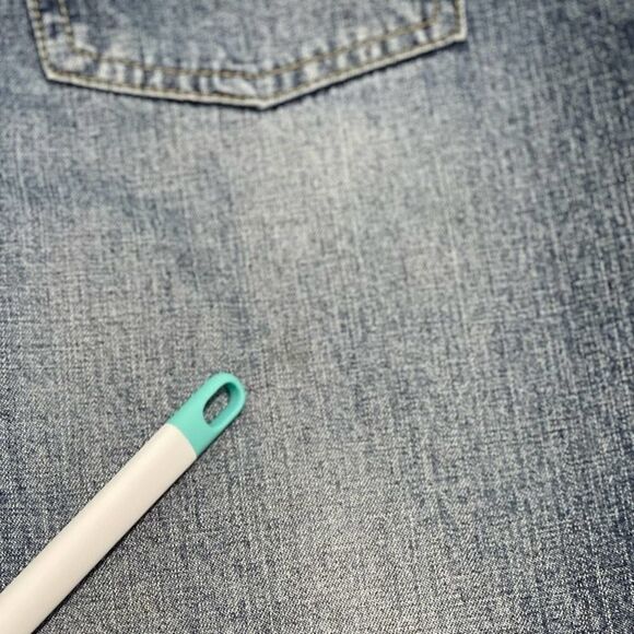 Women's Xhilaration Vintage Wide Leg Cropped Jeans Size 11 Medium Wash Flare - Picture 6 of 12